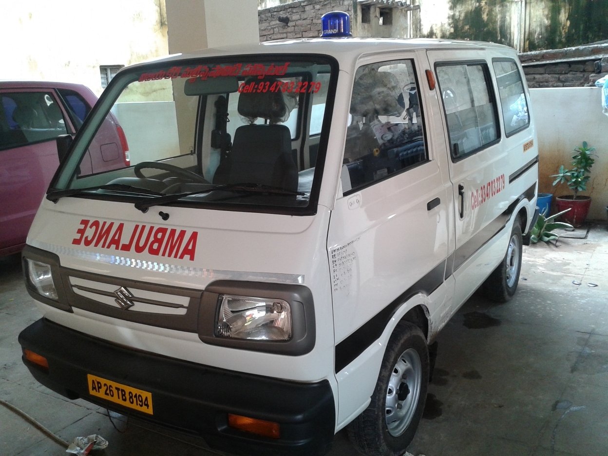 Hospital ambulance AP 26 TB 8194
